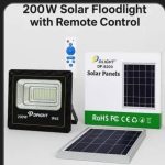 Solar flood light 200watts