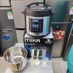 Mika electric Pressure Cooker with stainless steel pot