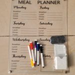 Magnetic meal planner