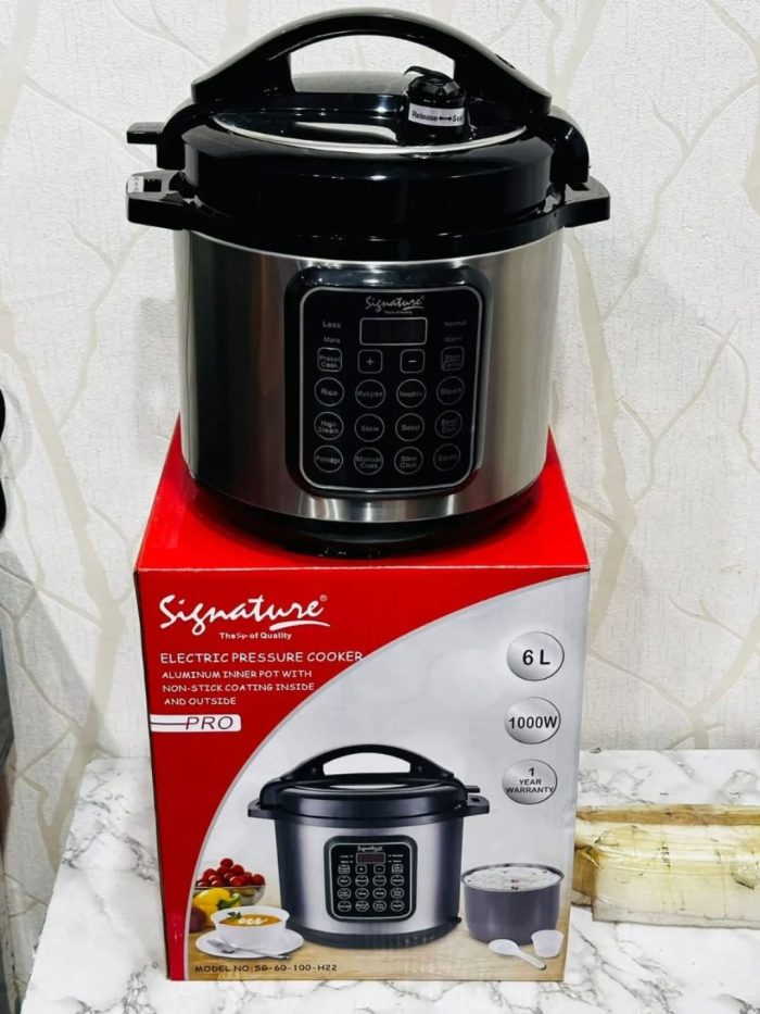 Signature Electric pressure cooker 6L - Image 1