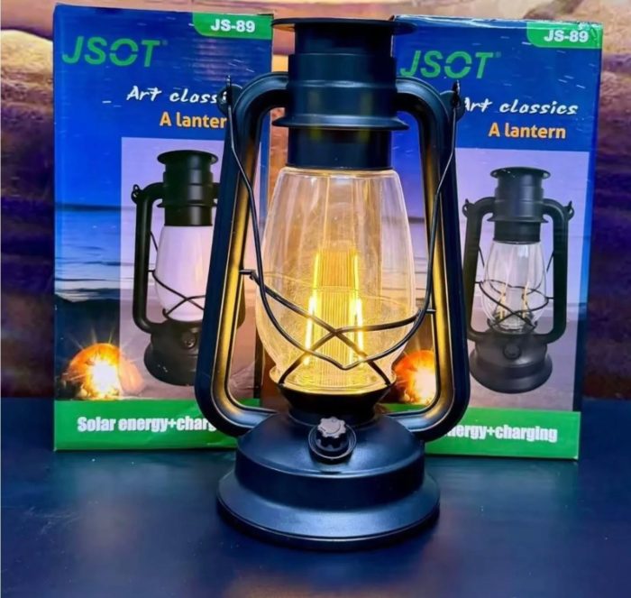 Vintage solar lantern - Image 1