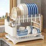 2 tier dishrack
