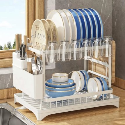 2 tier dishrack