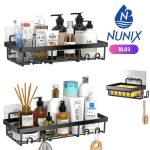3pc bathroom organizer set