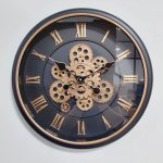 Gear wall clock