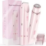 Dual head shaver with smoother