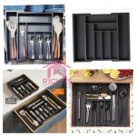 Expandable cutlery organizer