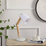 Wooden Desk Lamp