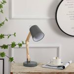 Wooden Desk Lamp