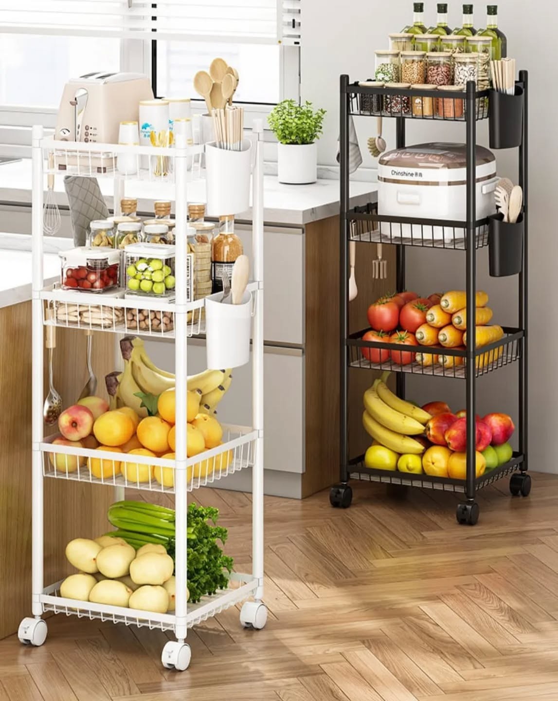 673137378_18465616879099265_6971630624449650971_n 4 tier storage rack - Image 1