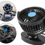 Car dashboard fan