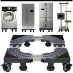 Heavy duty fridge base stand - double rail