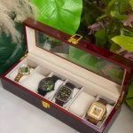 6 slot watch storage box