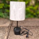 Bedside lamp with Bluetooth speaker