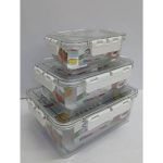 3pc food storage box