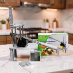 Heavy duty potato chipper