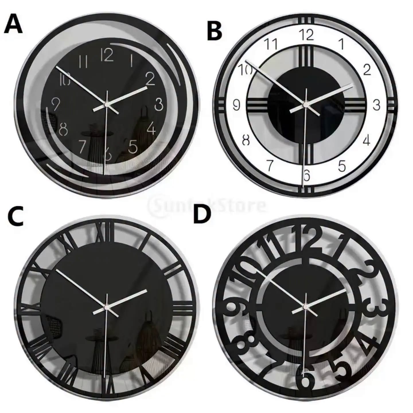 736449054_855034680685726_7962266141671379756_n Acrylic wall clock - Image 1
