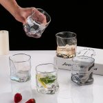 6pc molten glass set
