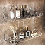 Acrylic Wall mounted Shelf