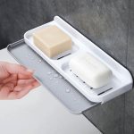 Double wall soap holder
