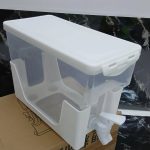 Fridge drink dispenser with stand
