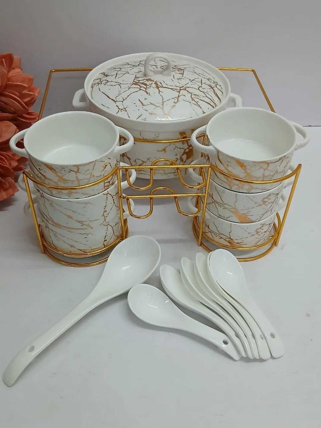 703157639_18470369017099265_1549947979841930792_n 15pc ceramic soup set - Image 1