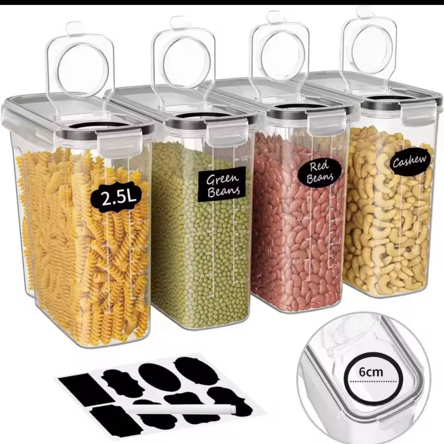 703395229_18470656999099265_6866040731802902920_n 4pc food storage container set - Image 1