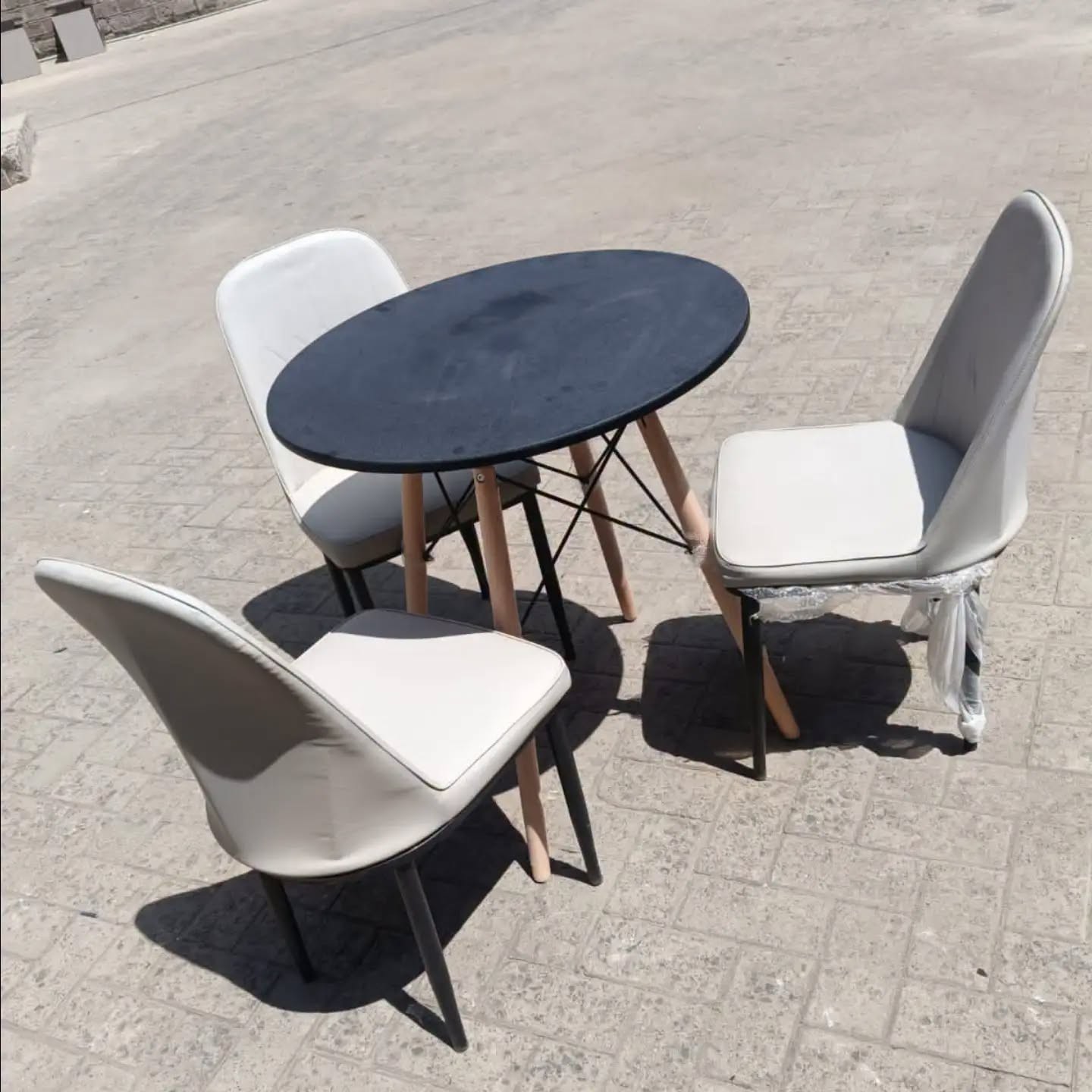 759941898_907287891873893_345874115600719172_n 3 seater dining table set - Image 1