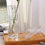 Star glass flower vase