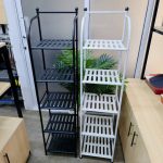 5 tier metallic rack