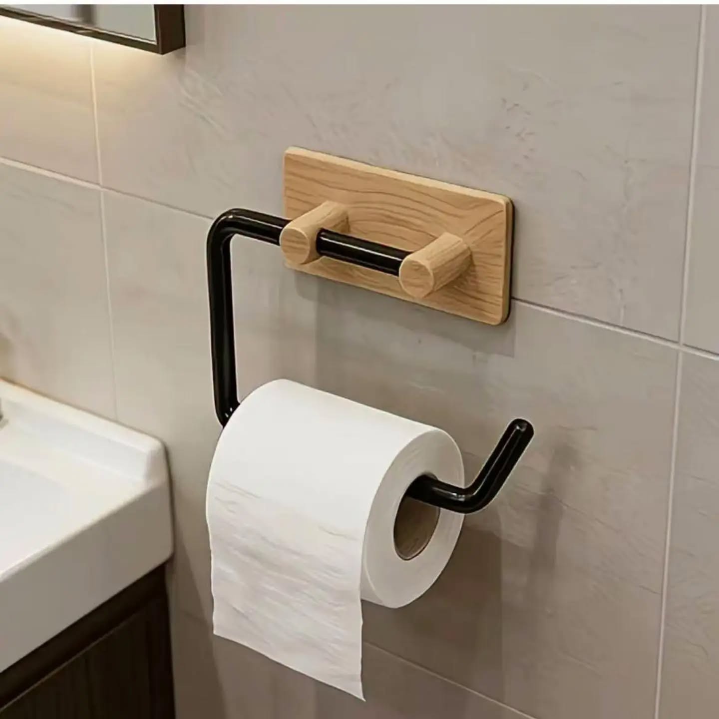 775280805_4379629835609690_3896337698283641522_n Wood grain toilet paper holder - Image 1