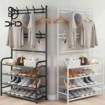 Multipurpose shoe rack and hanger