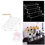 5 tier acrylic display stand