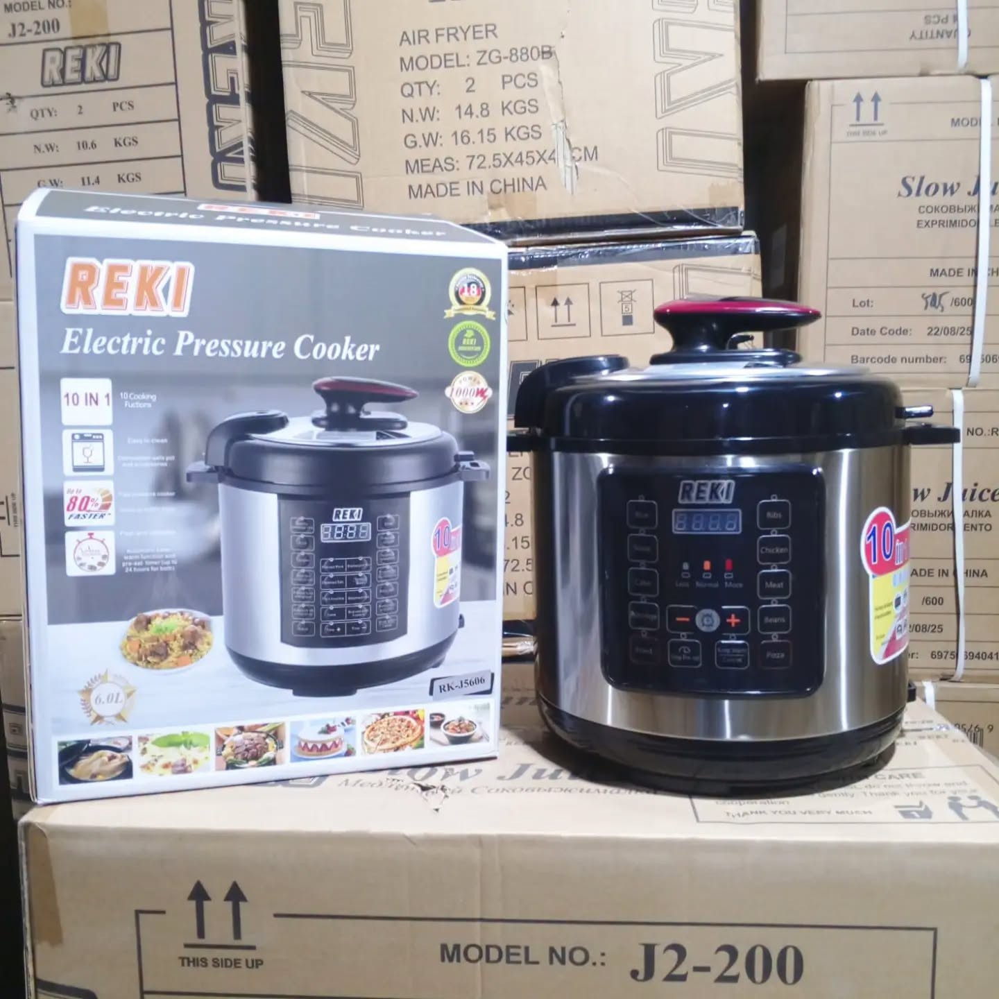 774595787_1038199822422169_1285116706359269657_n Reki electric pressure cooker 6 litres - Image 1