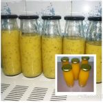 6pc Glass bottle set