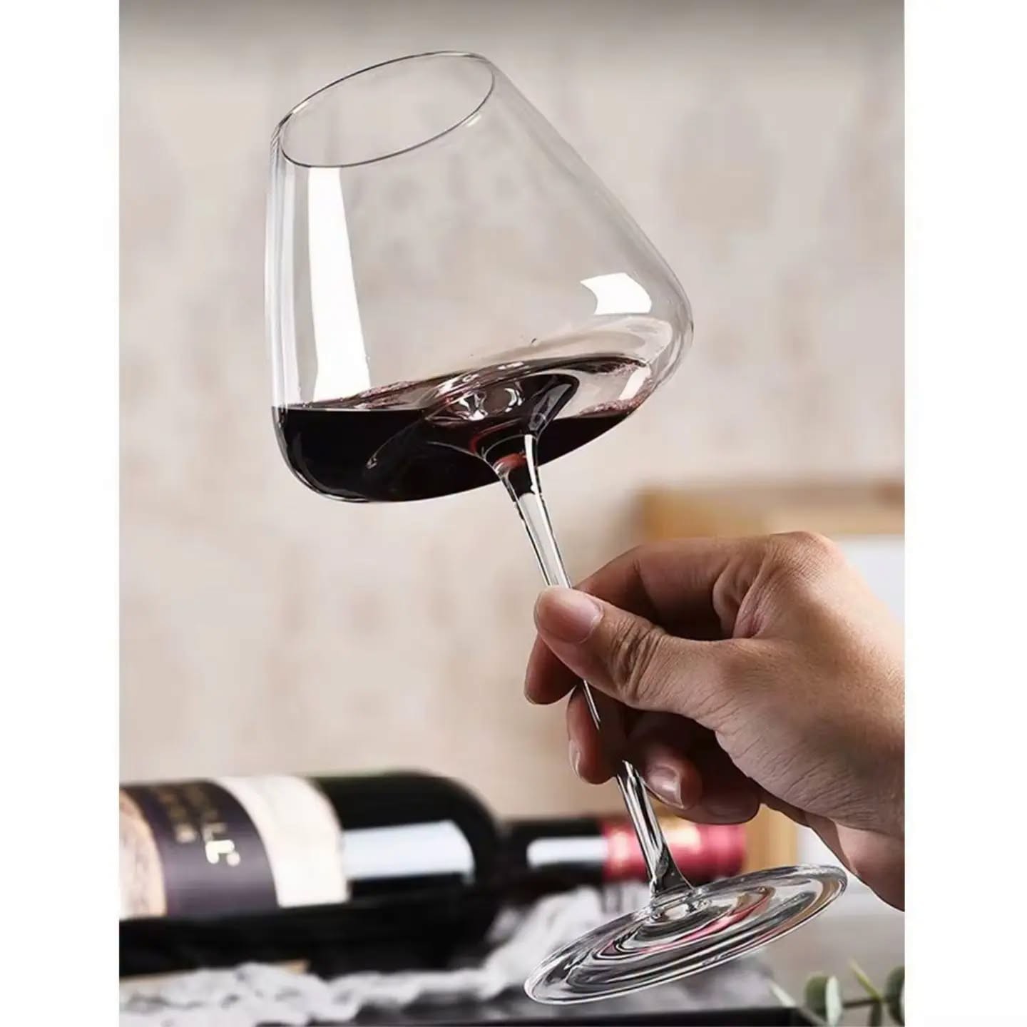 784005229_1046006938307146_3448544357328173498_n 6pc long stem crystal wine glass set - Image 1