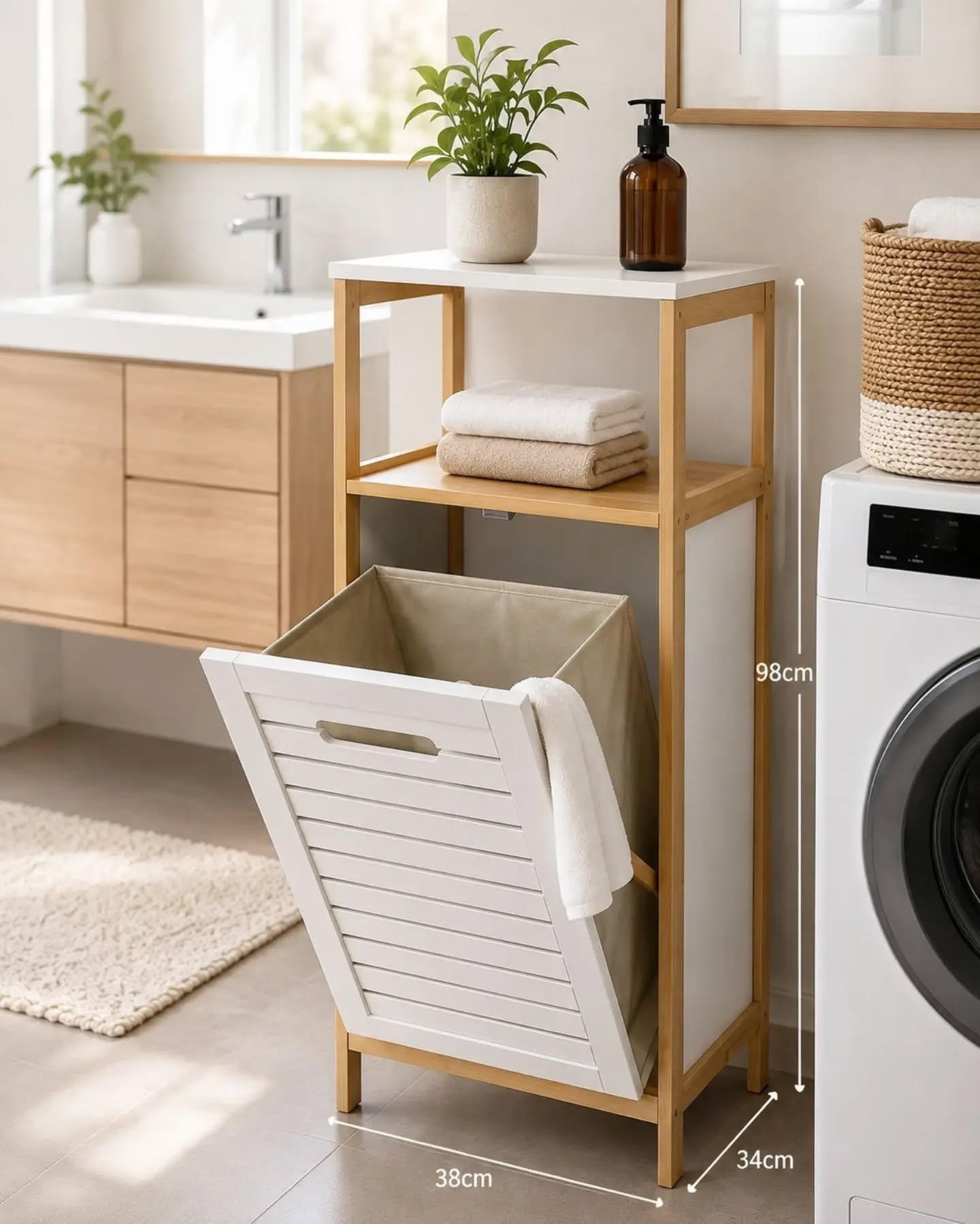 811170288_18494437231099265_4439948096460884326_n Multifunctional laundry and storage cabinet - Image 1