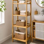 4 tier bathroom rack