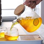 Glass teapot