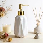 Ceramic liquid Soap Dispenser