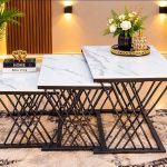 3 in 1 pure marble table
