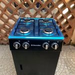 Electromate four gas standing cooker