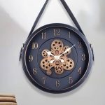 Vintage gear wall clock