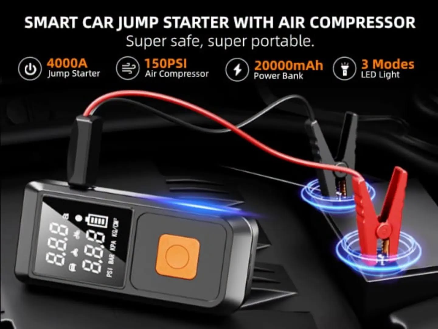 840881766_1996701014332615_8959829325191765922_n Smart car JumpStarter with air compressor - Image 1