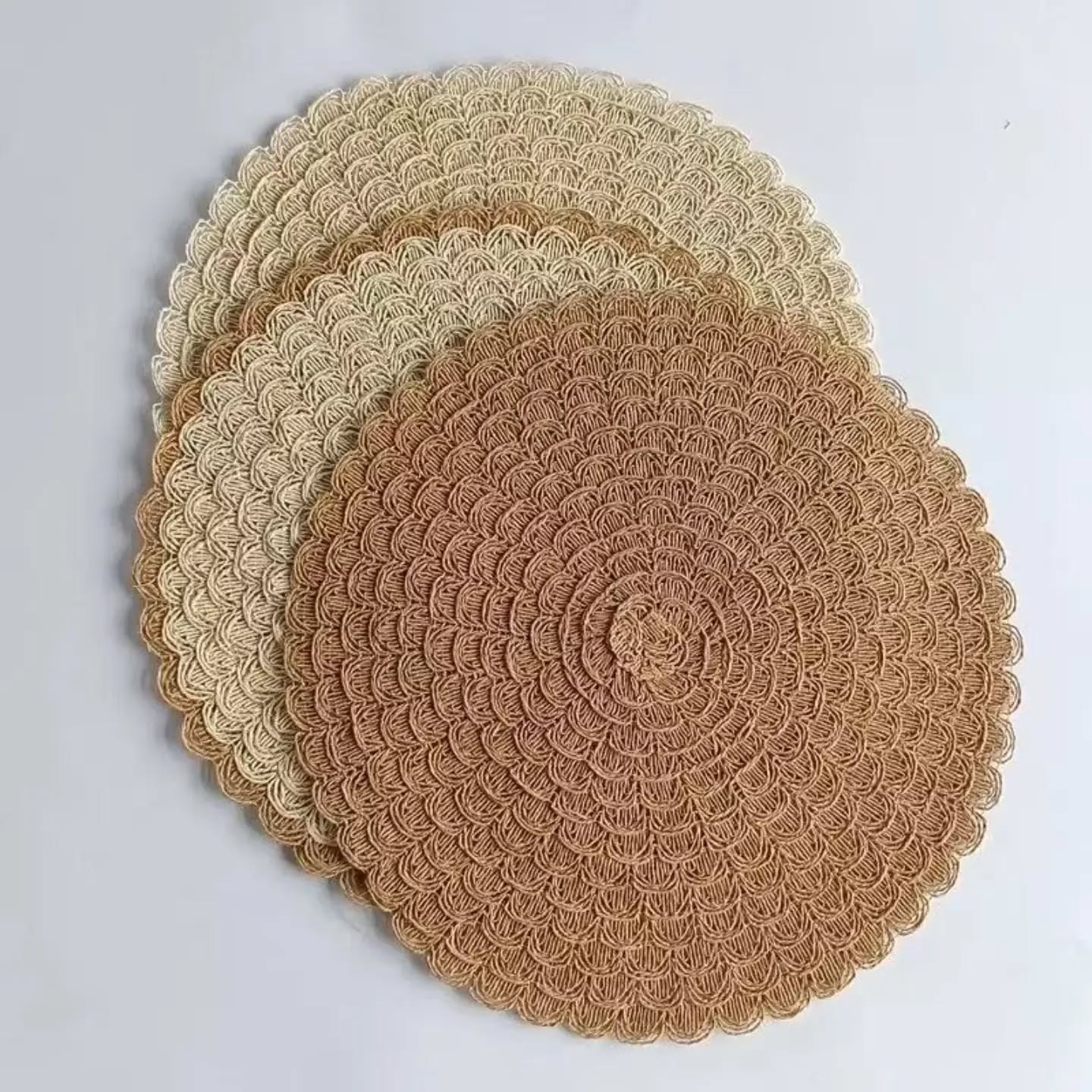 842143206_18499103668099265_8255866971455247198_n 6pc round woven table mat set - Image 1