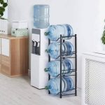 4 tier water bottle holder rack