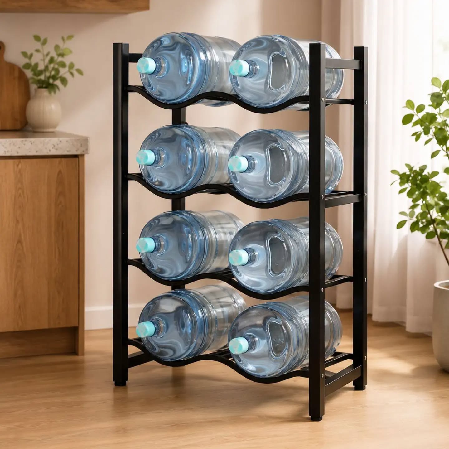 845183358_847448228443950_1765834472812747578_n 8 tier water bottle rack - Image 1
